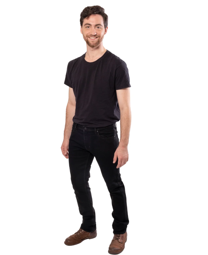 Slim Fit / Steel (Faded Black)