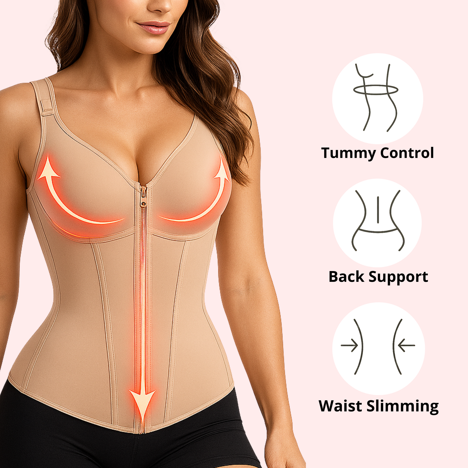 CoreFit Full Coverage Waist Trainer