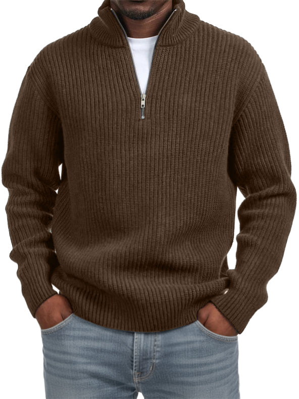 Quarter-Zip Casual Comfort Performance Sweater